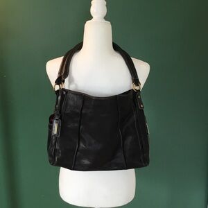 Chic Tiganello Brown Leather Shoulder Bag